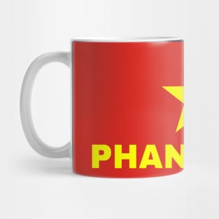 Phan Thiet City in Vietnamese Flag Mug